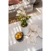 Handcrafted Timeless Vase in White Natural Design - FANNUR BBL