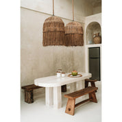 Handcrafted Luxury Suar Bench - Timeless Artisan Design