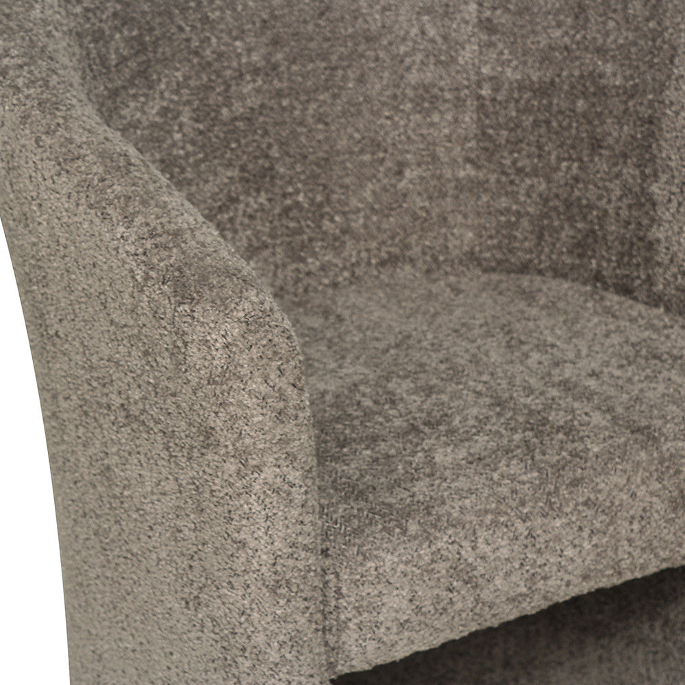 Sessel Charly Bouclé Braun