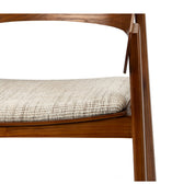 Bespoke Edo Wooden Armchair Set: Timeless Elegance Redefined