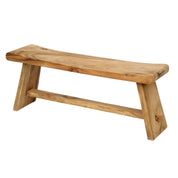 Handcrafted Luxury Suar Bench - Timeless Artisan Design