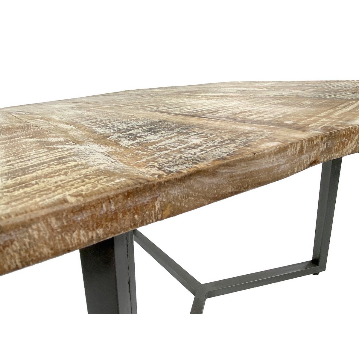 Handcrafted Recycled Wood Coffee Table – Industrial Artisan Design (Made in Germany)