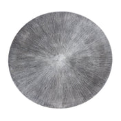 Calvera silbernes Aluminium-Beistelltisch-Set