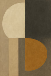 Bernsteinfarbener Abenddämmerung