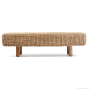 Handmade Water Hyacinth Bench - Timeless Artisan Design