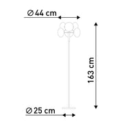 Timeless Artisan Floor Lamp Crafted from Authentic Natural Materials