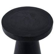 Handcrafted Fiji Side Table - Timeless Luxury Design in Black