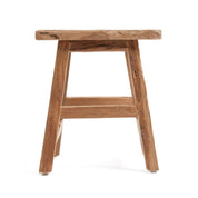 Yoke reclaimed teak stool – tall