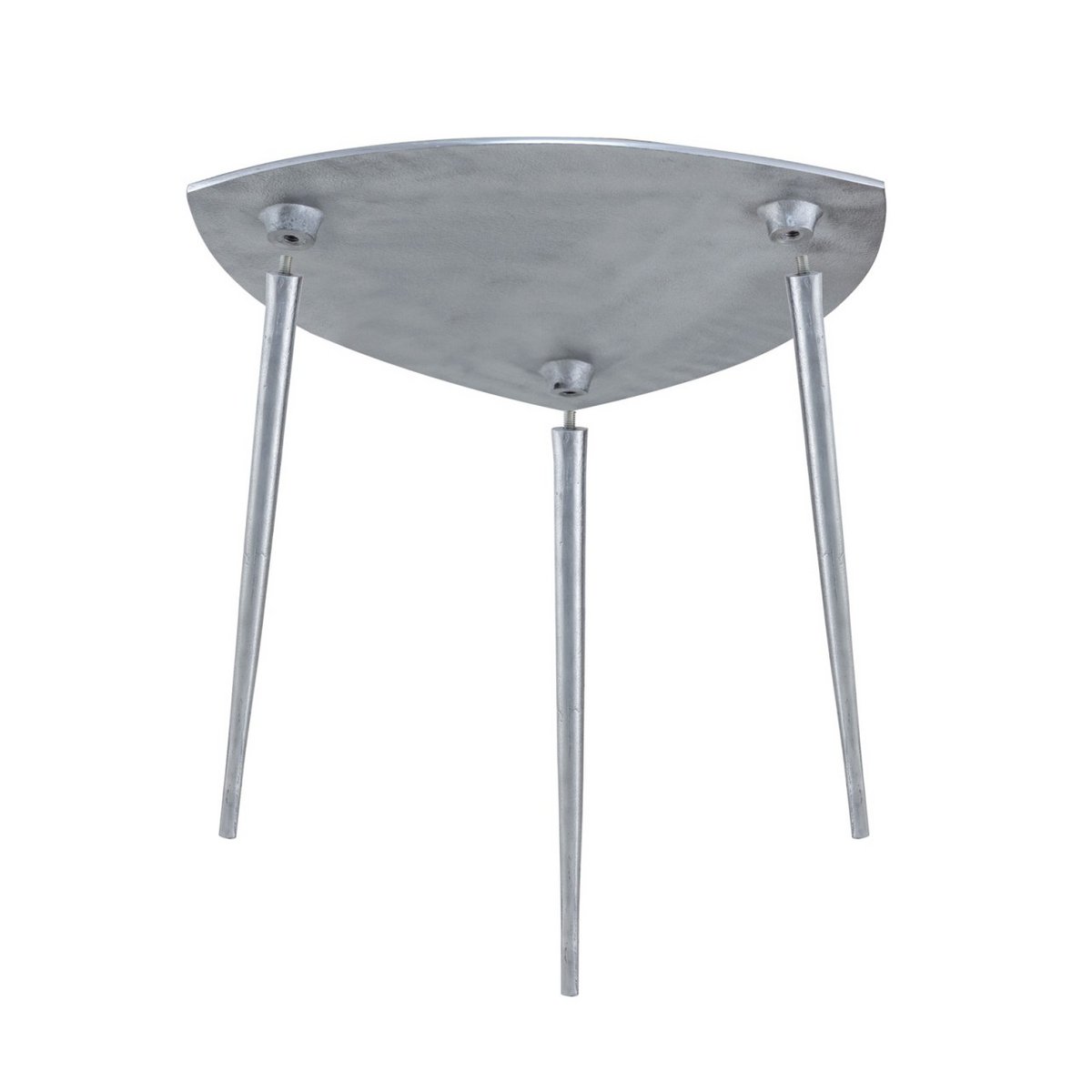 Handmade Artisan Side Table in Silver or Gold Finish (4pcs)