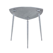 Handmade Artisan Side Table in Silver or Gold Finish (4pcs)