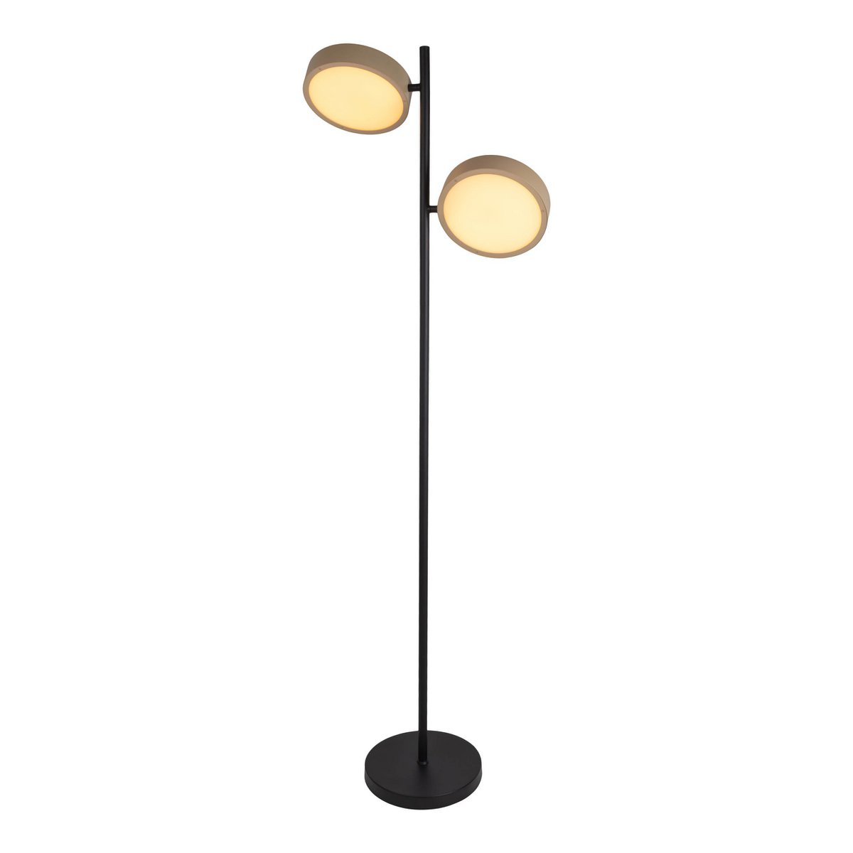 Timeless Handmade LED Floor Lamp Tessa with Natural Design