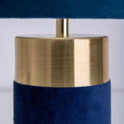 Mary Gold blaue Tischlampe