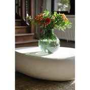 Handcrafted Qiezi Vase - Timeless Artisan Design in Green