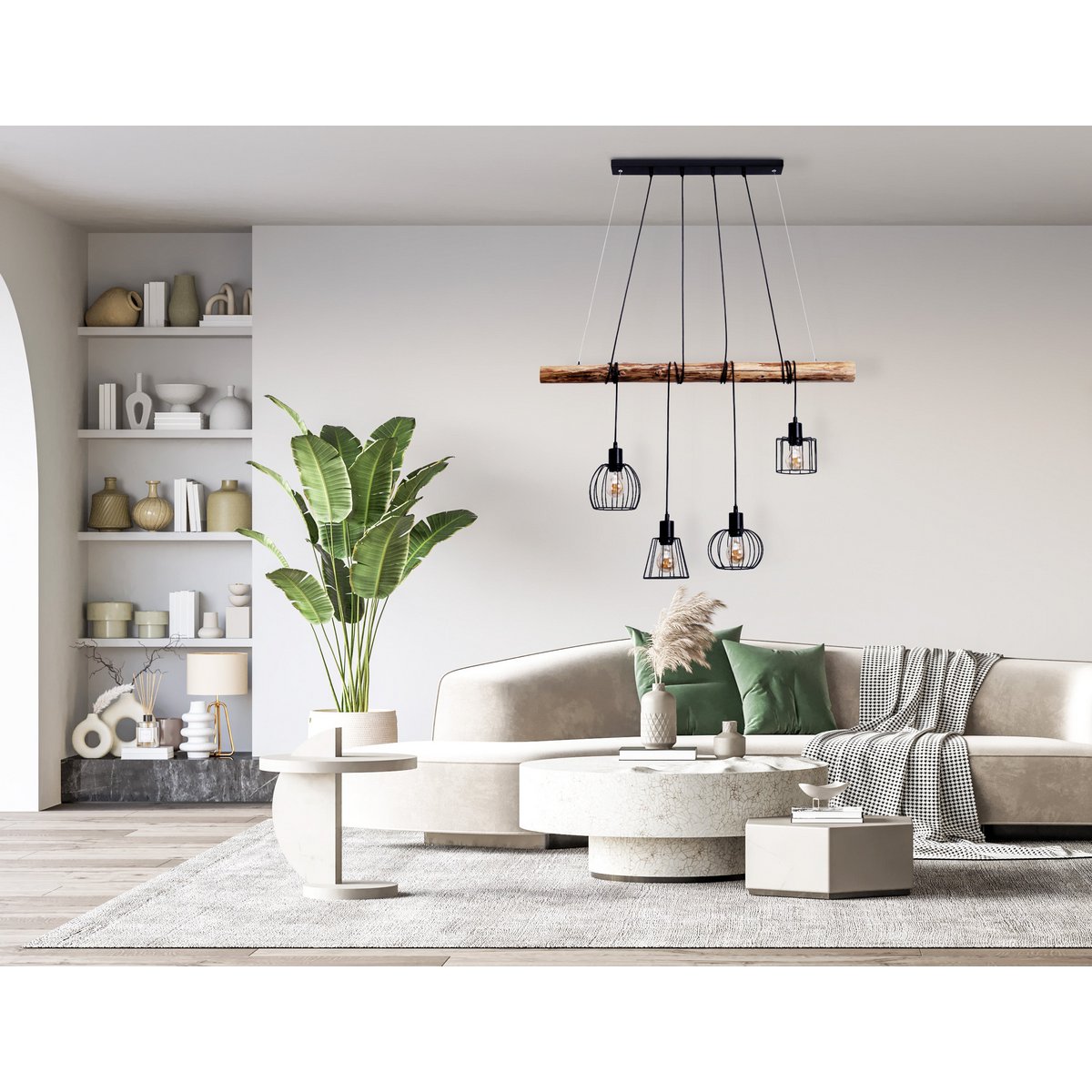 Handmade Woodland Pendant Lamp - Artisan Design, Premium Quality