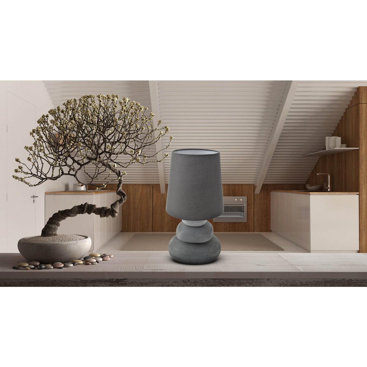 Luxury Handmade Ceramic Table Lamp - Timeless Artisan Design