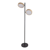 Timeless Handmade LED Floor Lamp Tessa with Natural Design