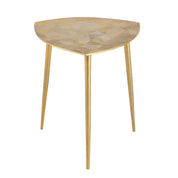 Handmade Artisan Side Table in Silver or Gold Finish (4pcs)