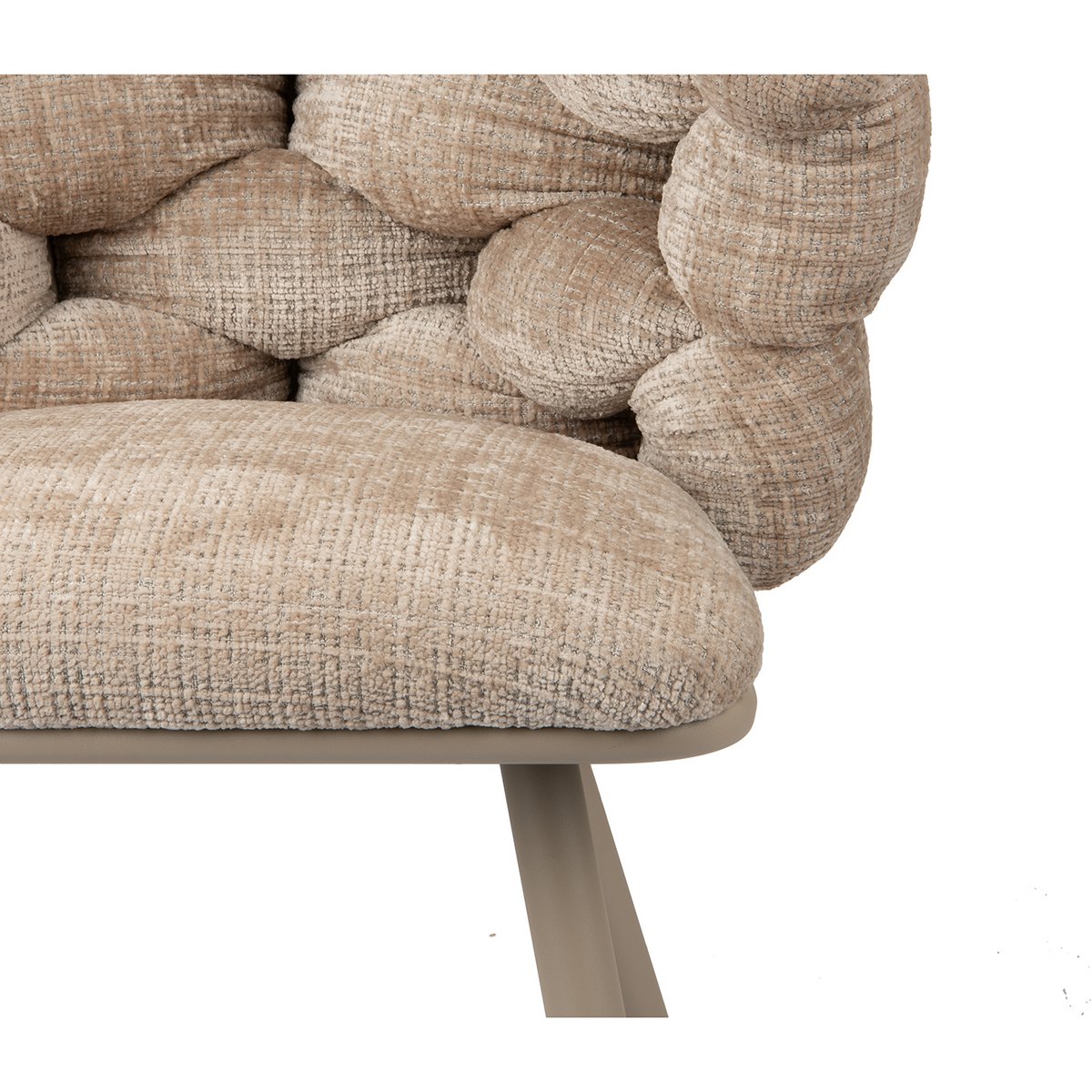 Elegant Hand-Finished Rock Chairs in Neutral Tones – Set of 2