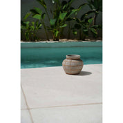 Handcrafted Luxury Belly Vase in Premium Natural Concrete