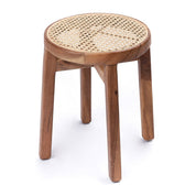 Caramin trembesi & rattan stool