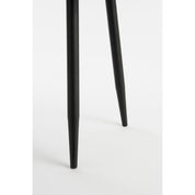 Modern Black Metal Nesting Side Table Set (2 pcs)