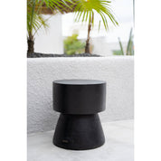 Warmi black suar stool