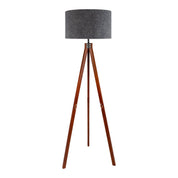 Handmade Luxury Standing Lamp in Natural Materials - Timeless Design