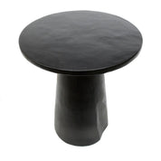 Timeless Handmade Artisan Side Table in Premium Black Finish