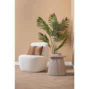 Ada bouclé chair white